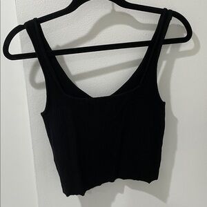 Urban Outfitters Ribbed Open Back Top